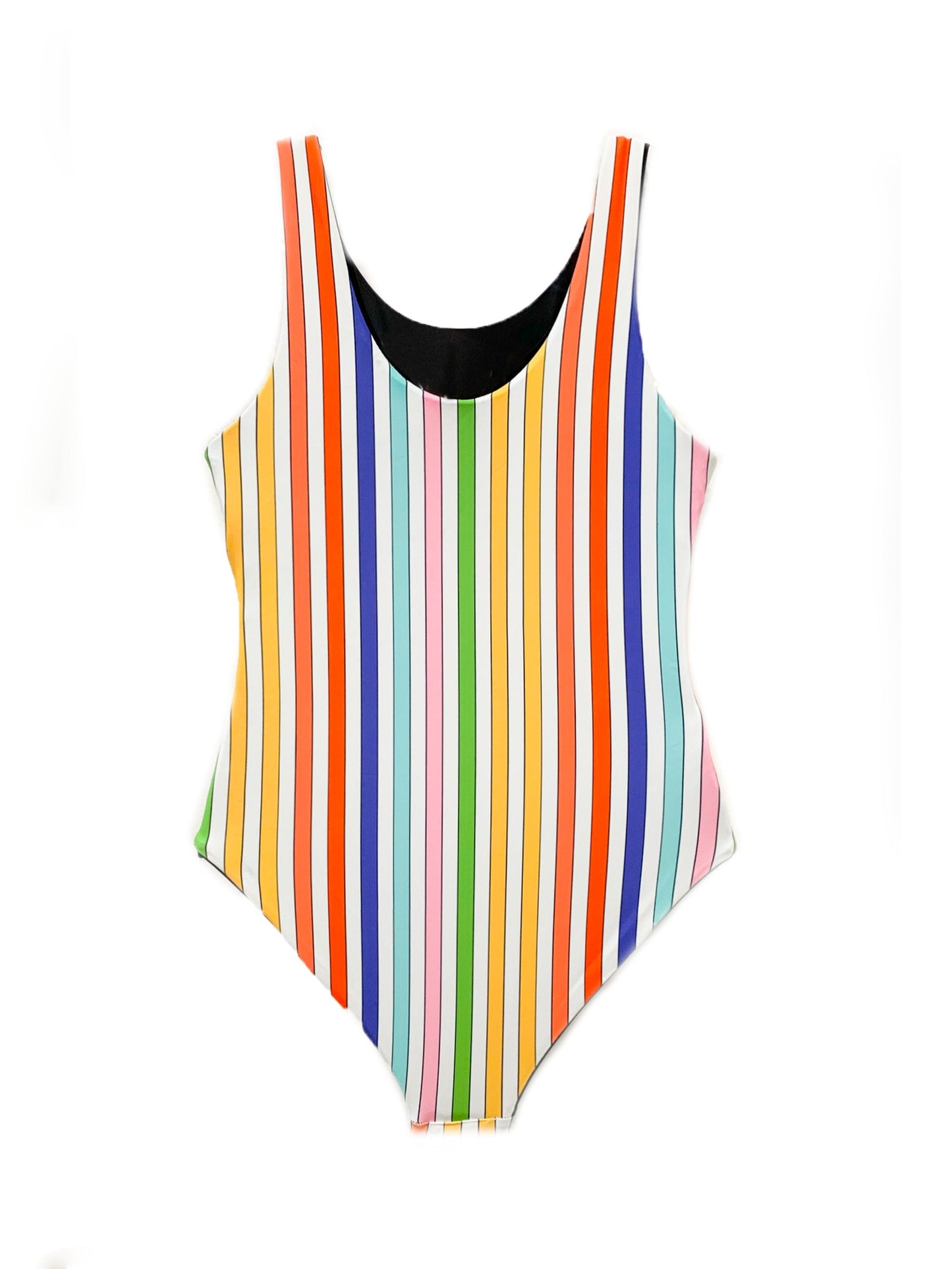 Rebel - Reversible Rainbow Sunglasses One Piece Swimsuit | Limeapple