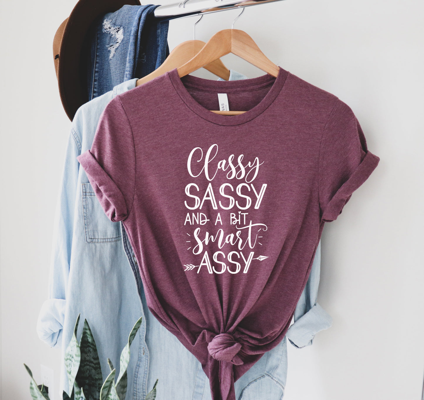 Classy Sassy and a bit Smart Assy Shirt, Funny Women Shirts