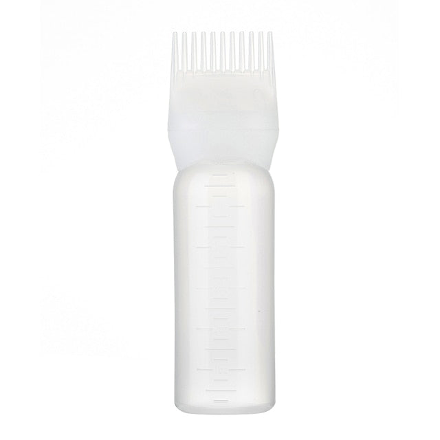 Multicolor Plastic Hair Dye Refillable Bottle