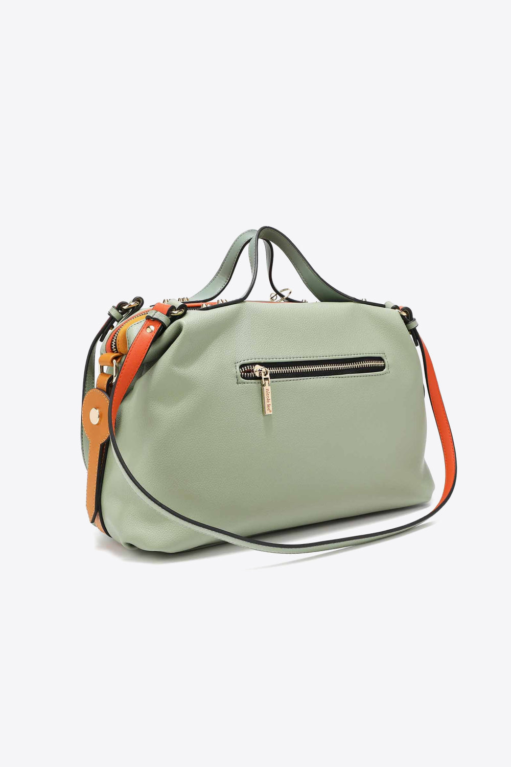 Avery Multi Strap Vegan Leather Boston Bag, Women's Medium Handbag,  Multicolored – Nicole Lee Online